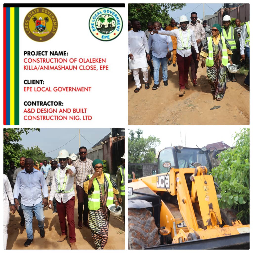 114 ROADS: HON. (PRINCESS) SURAH O. ANIMASHAUN, FHTI FLAGS OFF OLALEKAN ...