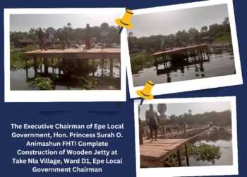 epelgchairmancompletesconstructionofwoodenjettyattake nlavillage