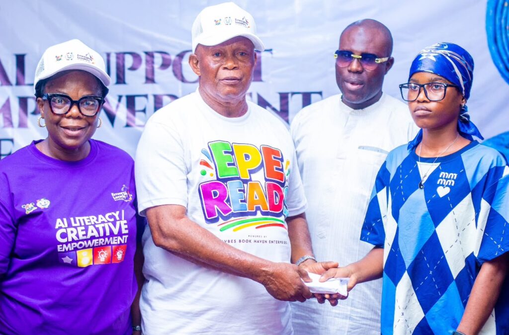 HON. PRINCESS SURAH OLAYEMI ANIMASHAUN, FHTI, PRESENTS ₦100,000 BURSARY TO EPE STUDENTS, SETS NEW MILESTONE IN EDUCATIONAL SUPPORT whatsapp image 2026 07 20 at 12.06.15 pm